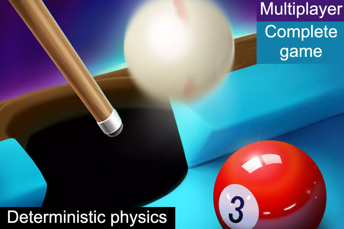 Games like 8 Ball Pool ( Billiard ) Multiplayer Completed Game