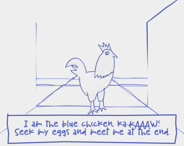 Games like Blue Chicken (Dungeon Crawler Jam 2025 version)