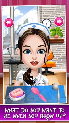 Career Beauty Salon Makeover - nurse fashion dress up &amp; chef spa girl games! screenshot