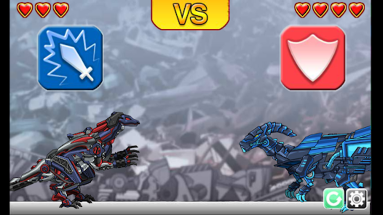 Dino Robot - Ninja Parasau screenshot