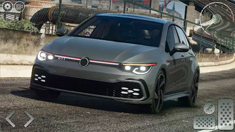 Golf GTI Car Parking Games screenshot