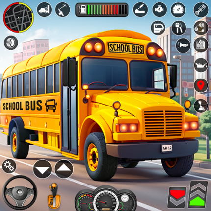 City School Bus Driving Sim 3D Game Cover