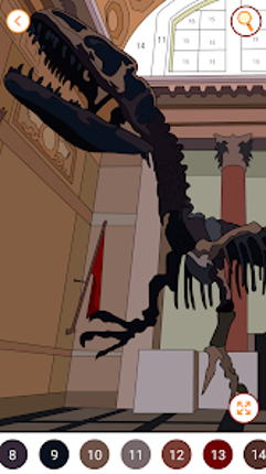 Dino Coloring Encyclopedia screenshot