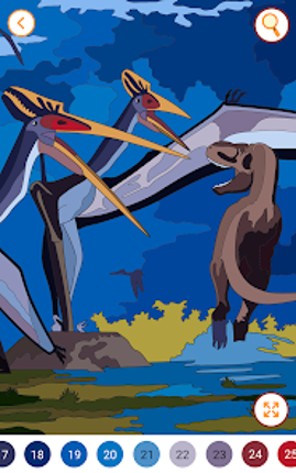 Dino Coloring Encyclopedia screenshot