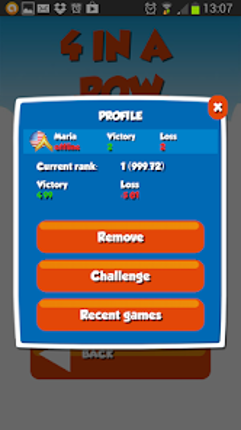 4 in a Row Multiplayer screenshot