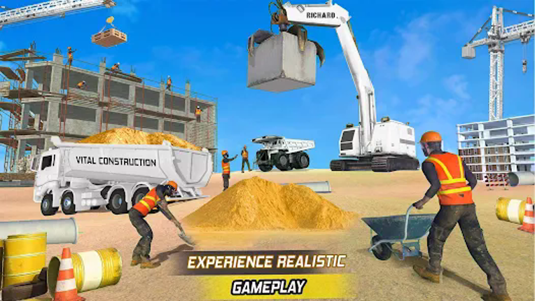Heavy Excavator Simulator Game screenshot