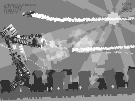 Evil Robot of Doom Crushes Innocent Town due to Parliamentary Disagreement Image