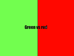 green vs red alpha Image