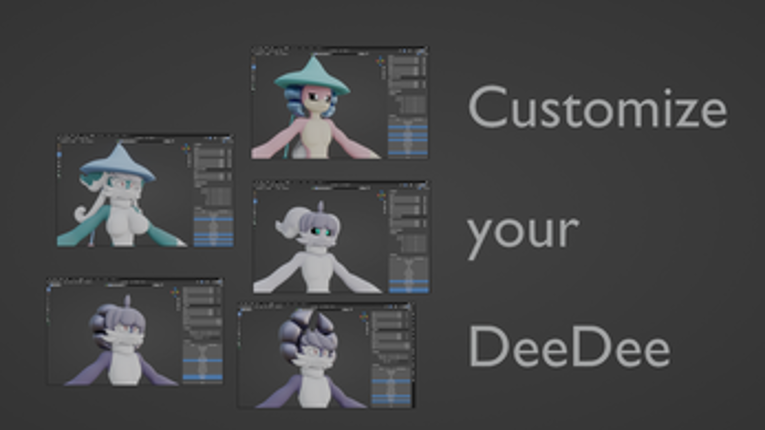 Indeedee (Blender&SFM) Image