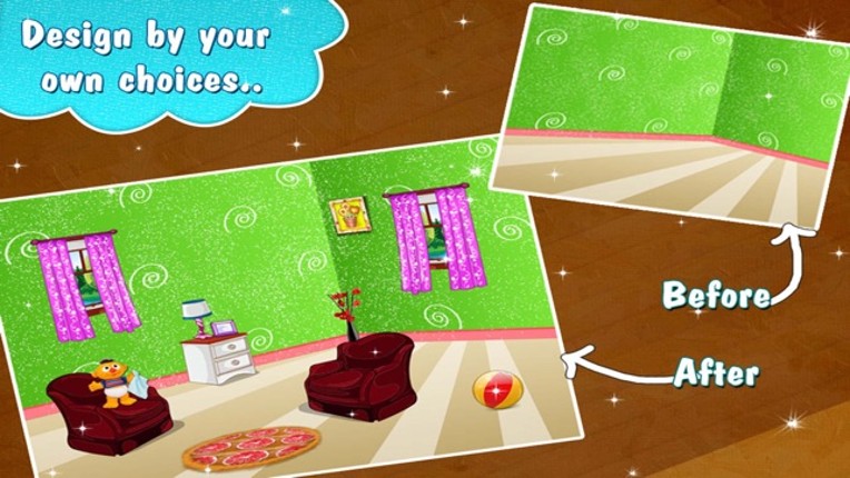 Kids Room Decoration - Game for girls, toddler and kids screenshot