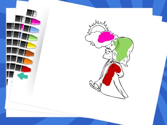 LDS Scripture Game - Mormon Bible Coloring Pages screenshot