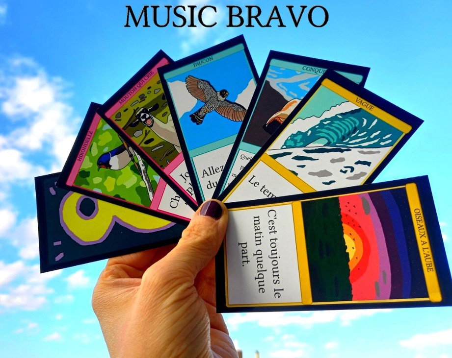 Games like MUSIC BRAVO, a card game