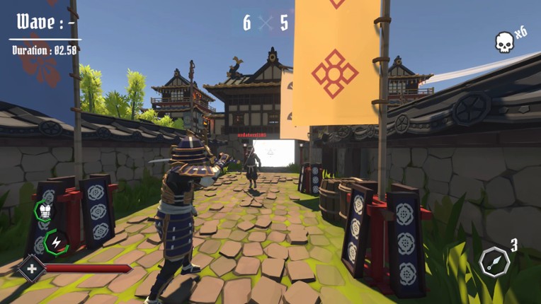 Samurai Fighters Together Image