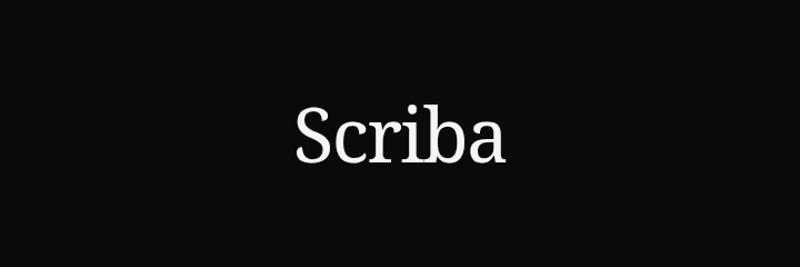 Scriba Image