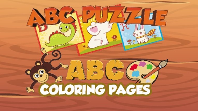 ABC Jigsaw Puzzle and Coloring screenshot