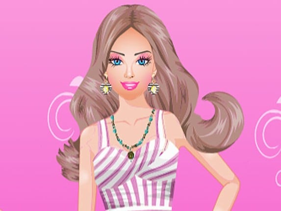 Barbie Shopping Dress Game Cover