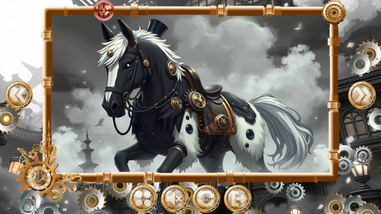 Chronime Puzzle: Horses screenshot