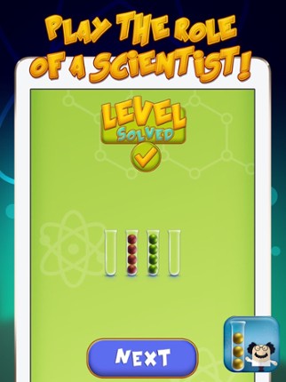 Color Lab Puzzle Game: Bubble Tower of Hanoi screenshot