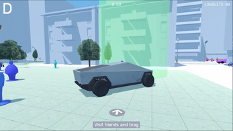 Cybertruck Simulator 2024 screenshot