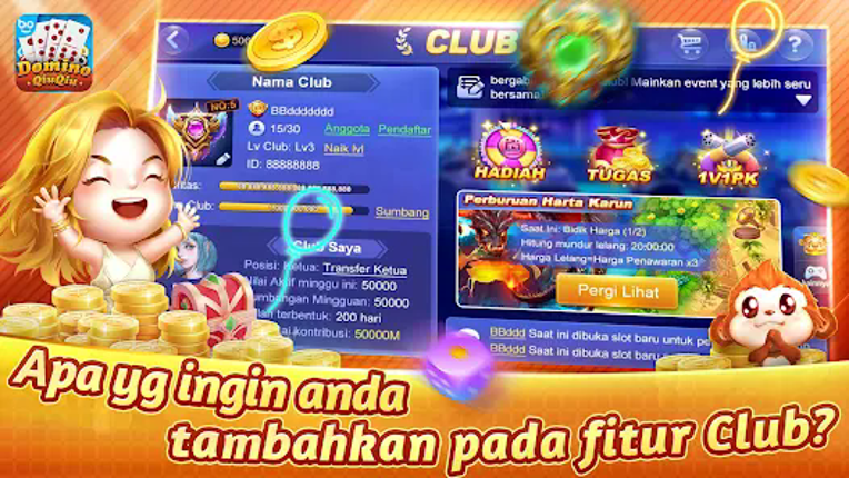 Domino QiuQiu 99 Boyaa qq Kiu screenshot