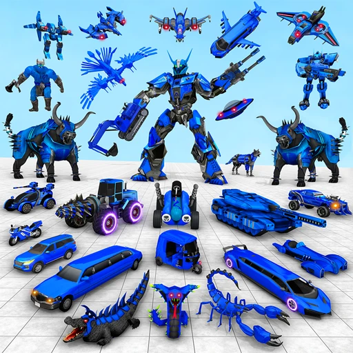 Games like Bull Robot Car Game:Robot Game