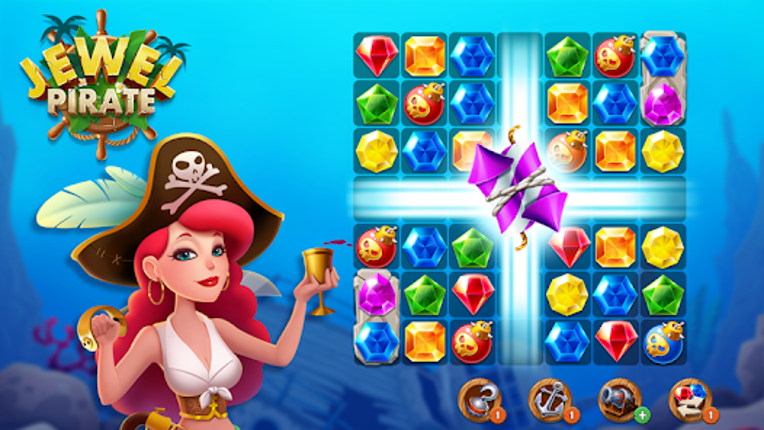 Jewel Pirate - Treasure Legend screenshot
