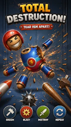 Destroy Puppet -Ragdoll Launch Image