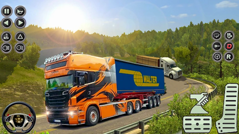 Truck Simulator :Euro 3D Truck Image