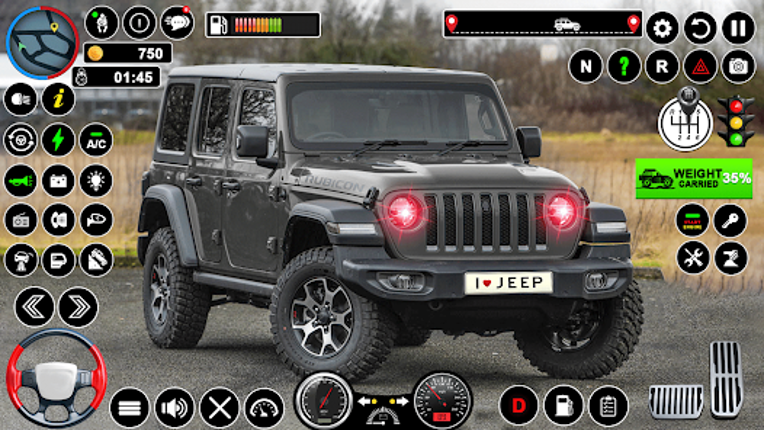 Offroad Jeep Driving:Jeep Game screenshot