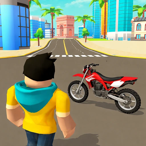 Games like Obby Bike Driving Parkour Game