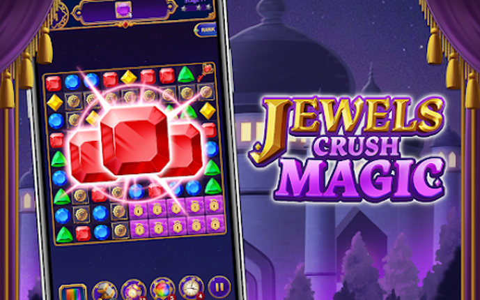 Jewels Crush Magic Match 3 Image