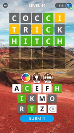 Calming Word Guess screenshot