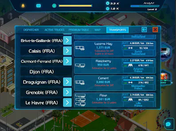 Virtual Truck Manager 2 Tycoon screenshot
