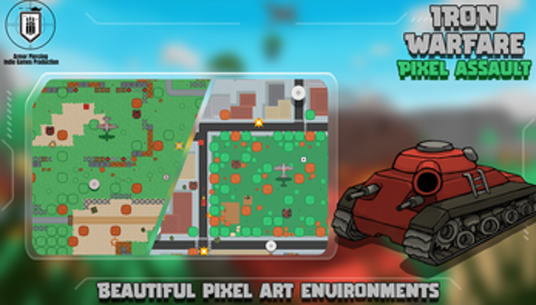 Iron Warfare Pixel Assault Image