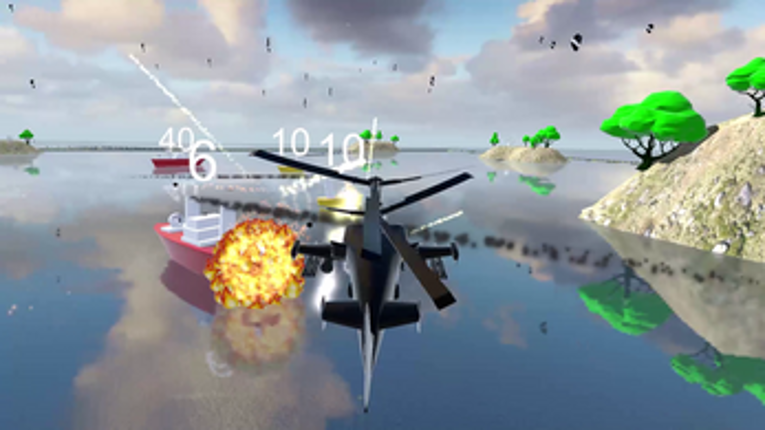 Ka-50 "Black Shark" Sea battle screenshot