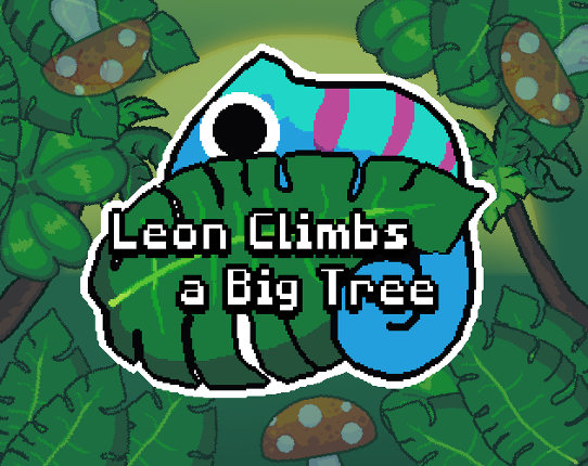 Leon Climbs a Big Tree Image