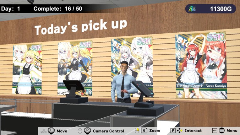 Maid Card Gacha: Collect, Display, Complete screenshot