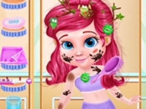 Games like Messy Little Mermaid Makeover - Makeup & Dressup