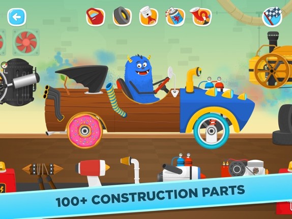 Racing for kids - cars &amp; games screenshot