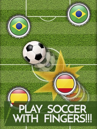 Soccer cap - Score goals with the finger screenshot
