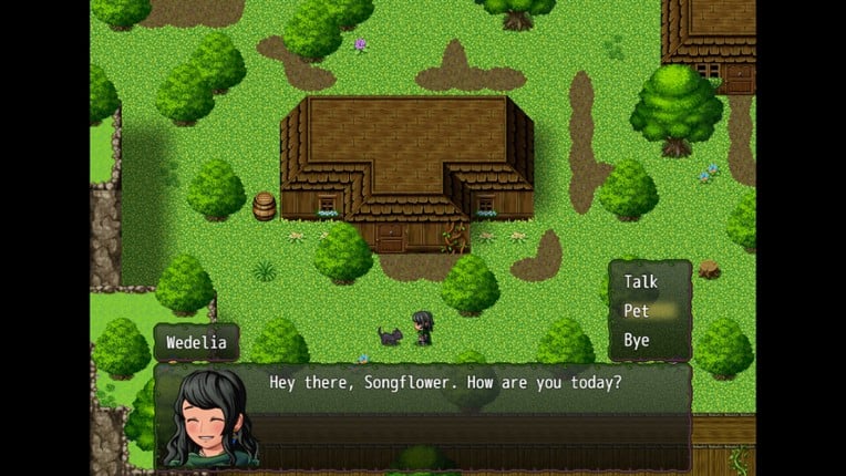 Sunflowers and the Goddess of Death screenshot