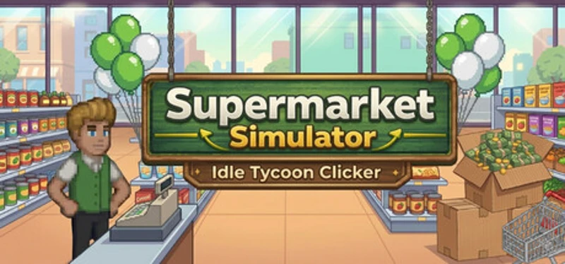 Supermarket Simulator: Idle Tycoon Clicker Image