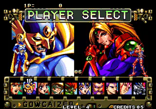 Voltage Fighter - Gowcaizer - Choujin Gakuen Gowcaizer screenshot