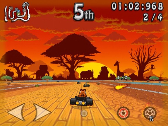 Wacky Wheels HD Kart Racing screenshot