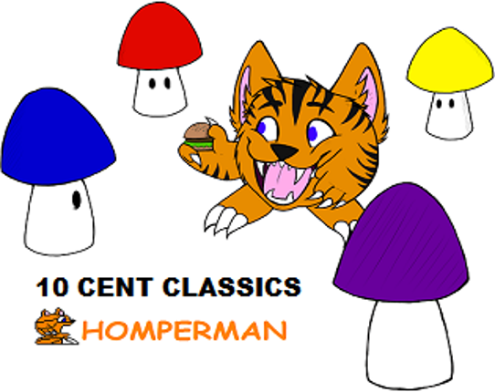 10 Cent Classics: Chomperman Game Cover