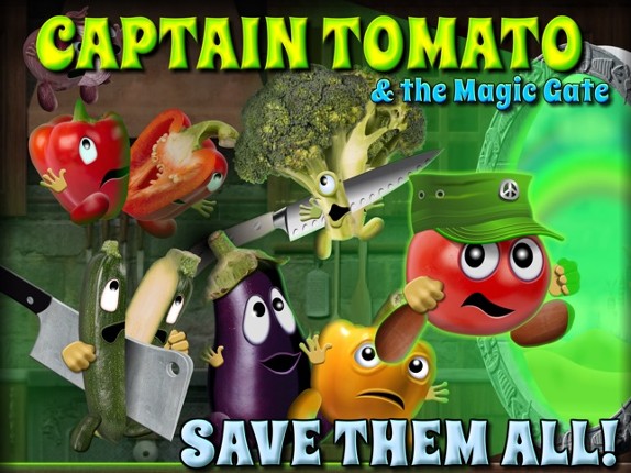 Captain Tomato & the Magic Gate screenshot