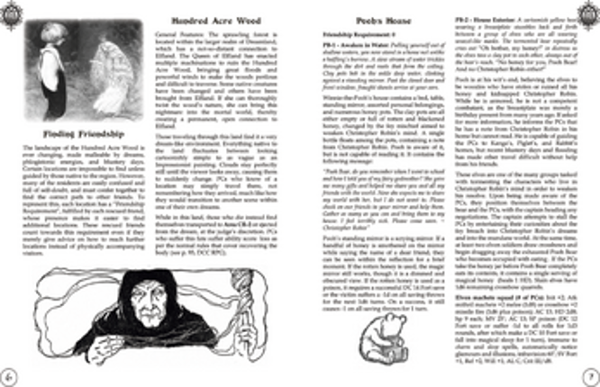 Christopher Robin's Nightmare and The Blood Rose Curse - DCC (Dungeon Crawl Classics) Image