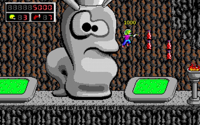 Commander Keen in Goodbye, Galaxy!: Secret of the Oracle screenshot