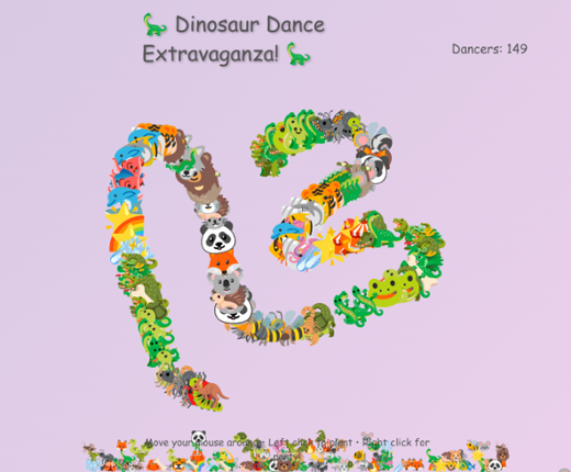 Dinosaur Dance Extravaganza! Image
