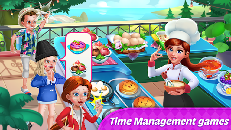 Food Diary: Girls Cooking game screenshot